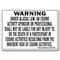 Signmission 14 in Height, Vinyl, 14" x 10", WS-D-1014-Alaska WS-D-1014-Alaska - alternate 1